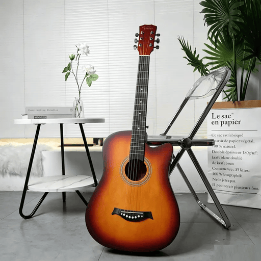 dealonline.co.nz dealonline.co.nz 38" Wooden Acoustic Guitar 38" Wooden Acoustic Guitar