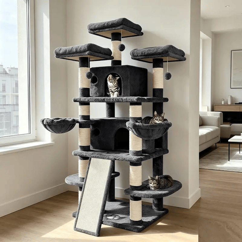 dealonline.co.nz Deal Online NZ 172cm Cat Tree House Scratching Post Condo 172cm Cat Tree House Scratching Post Condo