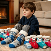 dealonline.co.nz dealonlinenz 4 Pairs Kids Slipper Fuzzy Socks Winter Super Warm Soft Socks with Grippers 4 Pairs Kids Slipper Fuzzy Socks Winter Super Warm Soft Socks with Grippers