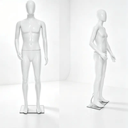 dealonline.co.nz dealonlinenz Brand New Male Full Mannequin 185CM (White) Male Full Body Mannequin 185cm White Detachable Arms