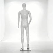 dealonline.co.nz dealonlinenz Brand New Male Full Mannequin 185CM (White) Male Full Body Mannequin 185cm White Detachable Arms