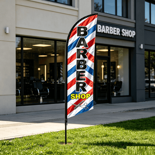 dealonline.co.nz dealonline.co.nz BARBER 3.4M SET - Pre-print Double Sided Feather Banner Flag Business Commersial 3.4M SET BARBER 3.4M SET - Pre-print Double Sided Feather Banner Flag Business Commersial 3.4M SET