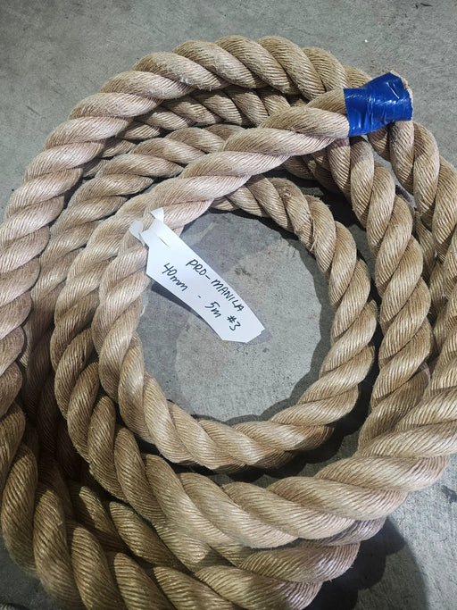 Action Outdoors Manila Rope 4mm to 64mm #3 Special Pro Manila Rope Shorts  40MM x 5 M Special Pro Manila Rope Shorts &nbsp;40MM x 5 M