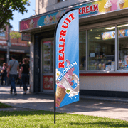 dealonline.co.nz dealonline.co.nz REALFRUIT ICECREAM Pre-print Double Sided Feather Flag Business Commercial REALFRUIT ICECREAM Pre-print Double Sided Feather Flag Business Commercial