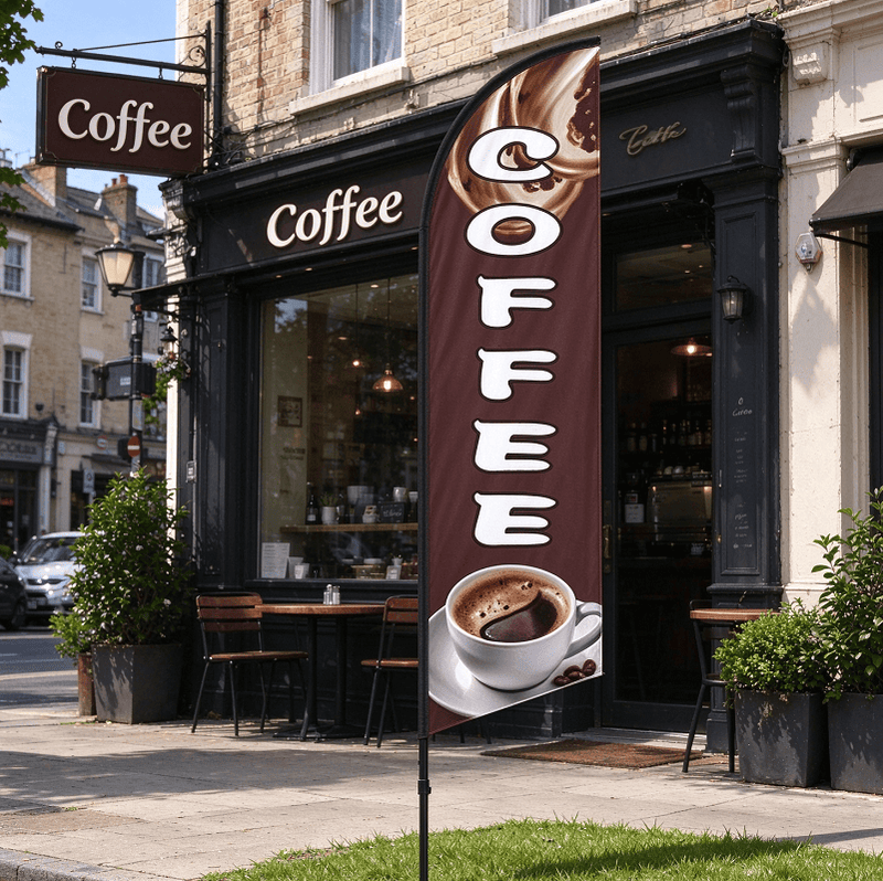 dealonline.co.nz dealonline.co.nz COFFEE BROWN Pre-print Double Sided Feather Banner Flag Business Commercial COFFEE BROWN Pre-print Double Sided Feather Banner Flag Business Commercial