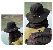 dealonline.co.nz dealonlinenz Sun Hat Wide Brim Bucket Outdoor Fishing Hiking Cap UV Protection Sun Hat Wide Brim Bucket Outdoor Fishing Hiking Cap UV Protection