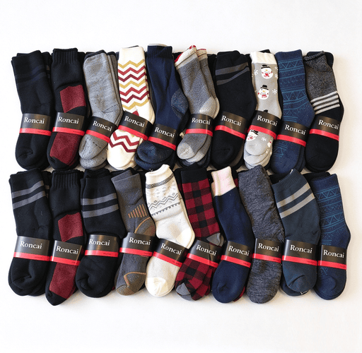 dealonline.co.nz dealonlinenz Men's Thermal Socks Work Socks Thick Socks (60 Pairs) Bulk Pack Mens Thick Thermal Socks 60 Pairs Bulk Sale