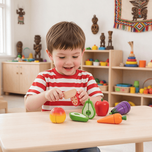 dealonline.co.nz dealonlinenz Wooden Magnetic Cutting Fruit Vegetable Wooden Magnetic Cutting Fruit And Vegetable Toy Set