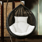 dealonline.co.nz dealonlinenz Cushion Pad Seat Set High Quality For Hanging Basket Chair - Beige Cushion Pad Seat Set High Quality For Hanging Basket Chair - Beige