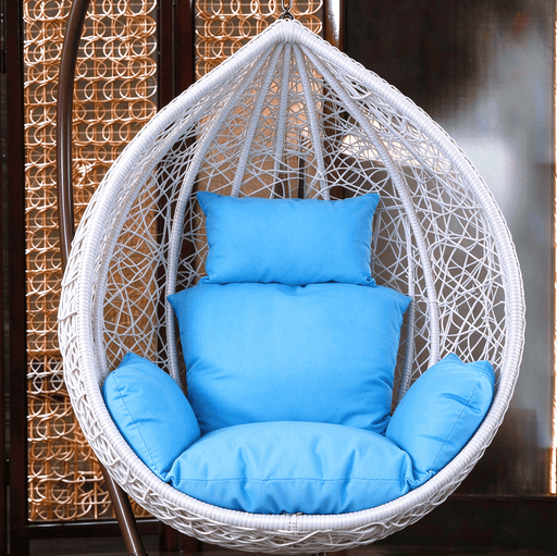 dealonline.co.nz dealonlinenz Cushion Pad Seat Set High Quality For Hanging Basket Chair - Blue Cushion Pad Seat Set High Quality For Hanging Basket Chair - Blue