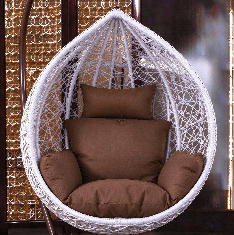 dealonline.co.nz dealonline.co.nz Cushion Pad Seat Set High Quality For Hanging Basket Chair - Coffee Brown Cushion Pad Seat Set High Quality For Hanging Basket Chair - Coffee Brown