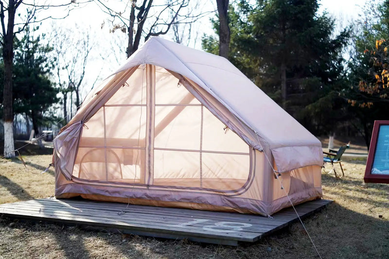 ECOTREK Inflatable Camping Tent Inflatable Cabin Waterproof Camping Tent – 6.3 m² QLY91522 Inflatable Cabin Waterproof Camping Tent – 6.3 m² QLY91522