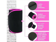 WAIST TRIMMER Women Men Fat Burner Belt Weight Loss Sweat Slim Wrap Body Shaper by dealonline.co.nz