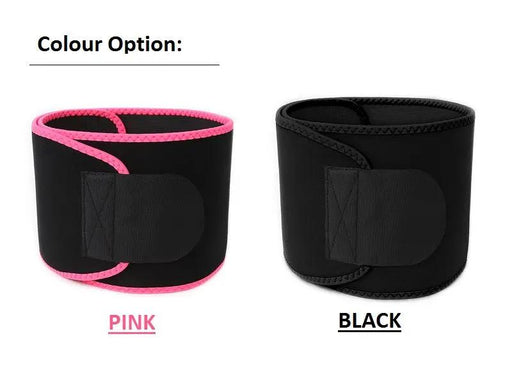 WAIST TRIMMER Women Men Fat Burner Belt Weight Loss Sweat Slim Wrap Body Shaper by dealonline.co.nz
