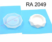 Ashtray Moulds Epoxy Resin Moulds Silicone Mould Casting Mould for Large Size DIY Ashtray Flower Pot Resin Art - 02 by Resin Art NZ
