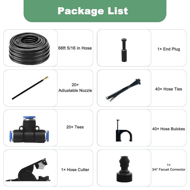 Garden Watering System 20M by salelink.co.nz