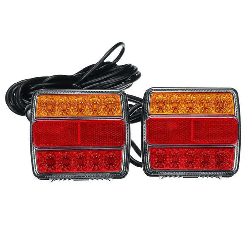 Magnetic LED Trailer Light Kit with 7 Pin Plug by salelink.co.nz