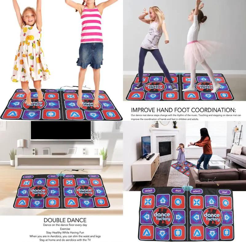 Double Dancing Mat Sports Fitness Games by salelink.co.nz