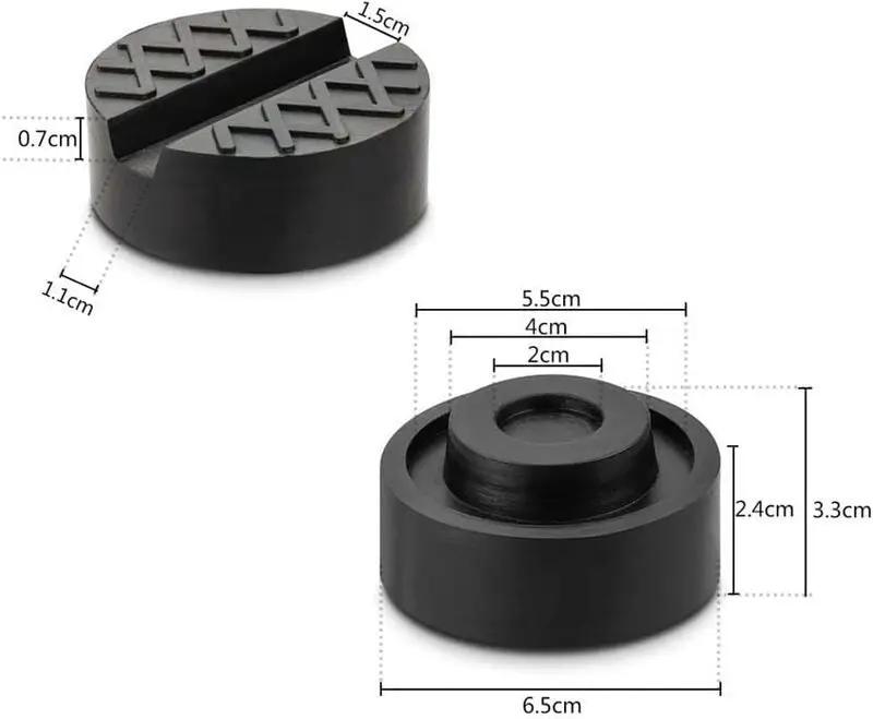 2PCS Floor Jack Rubber Pad, Universal Jack Pad Adapter by salelink.co.nz