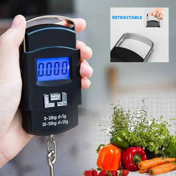 Portable LCD Digital Electronic Fishing Travel Luggage Hanging Weighing Scale by salelink.co.nz