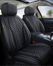Car Seat Cover Faux Leather Cushion 5 Seater Full Set Front Rear Premium Quality by dealonline.co.nz