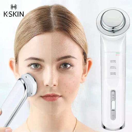 K-SKIN KD9960 Ion Beauty Introduction Instrument Face Cleansing Massager Skin Rejuvenation Thermostat Deep Clean Acne Therapy by JBH AUTO PARTS
