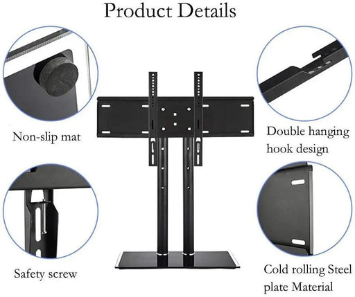 TV Stand Adjustable Universal LED LCD TV Stand 32-65" by salelink.co.nz