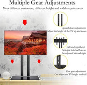 TV Stand Adjustable Universal LED LCD TV Stand 32-65" by salelink.co.nz