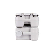 Portable Chemical Toilet - 20L, stackable design with separate tanks for freshwater and waste, ideal for outdoor use.