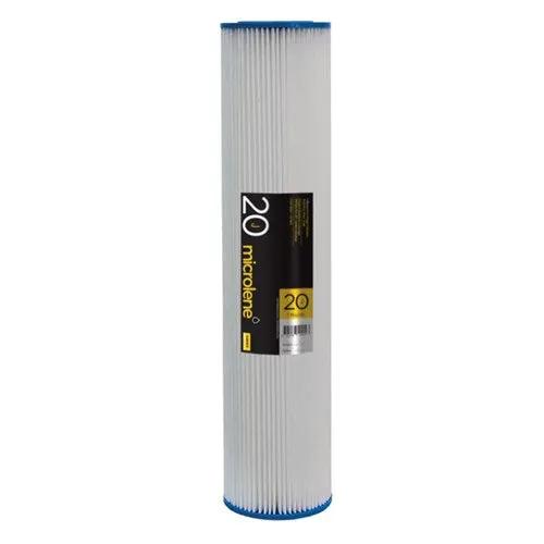 Davey Microlene 20" Jumbo Pleated Sediment Filter Cartridge - WaterMark Certified, Reusable, Fits 20" Jumbo Housings NZ by Filtration Station NZ
