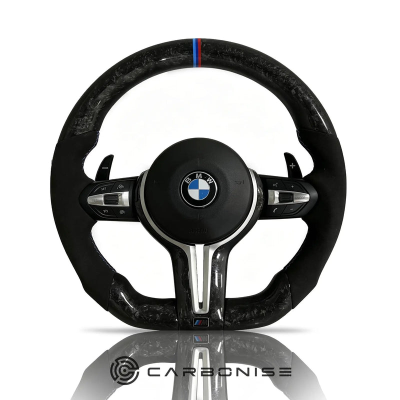 BMW Steering Wheel (Forged Carbon Fiber+Alcantara) @20 by CARBONISE