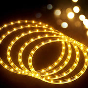 SportZone.co.nz Occasions > Christmas > Outdoor Decorations & Lights Jingle Jollys 20M Christmas Lights String Rope Light Decorations 600 LED Warm Jingle Jollys 20M Christmas Lights String Rope Light Decorations 600 LED Warm