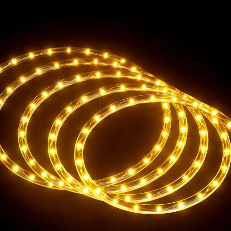 SportZone.co.nz Occasions > Christmas > Outdoor Decorations & Lights Jingle Jollys 20M Christmas Lights String Rope Light Decorations 600 LED Warm Jingle Jollys 20M Christmas Lights String Rope Light Decorations 600 LED Warm
