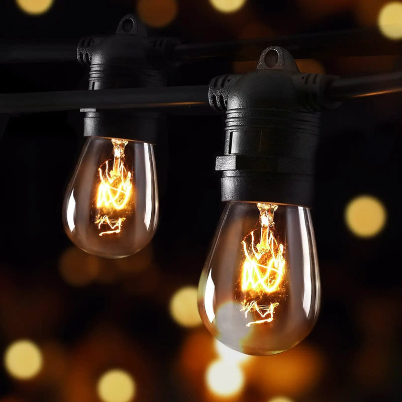SportZone.co.nz Occasions > Christmas > Outdoor Decorations & Lights 20m LED Festoon String Lights Outdoor Christmas Wedding Waterproof Garden Decor 20m LED Festoon String Lights Outdoor Christmas Wedding Waterproof Garden Decor