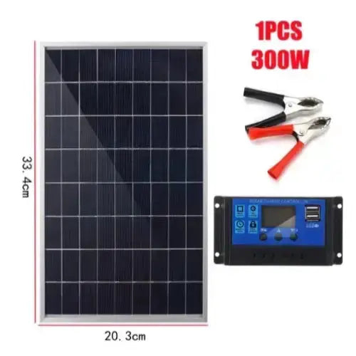 20W/H Outdoor Portable Solar Power Kit by Habicare