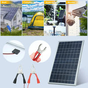 20W/H Outdoor Portable Solar Power Kit by Habicare