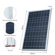 20W/H Outdoor Portable Solar Power Kit by Habicare