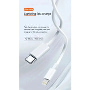 20W PD USB-C to Lightning Charger Cable for iPhone by Habicare