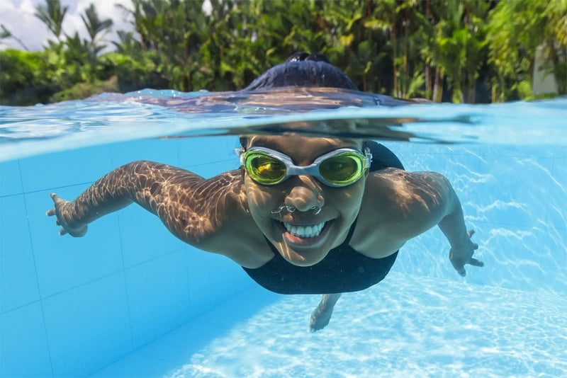 Adult Swimming Goggles Yellow by salelink.co.nz