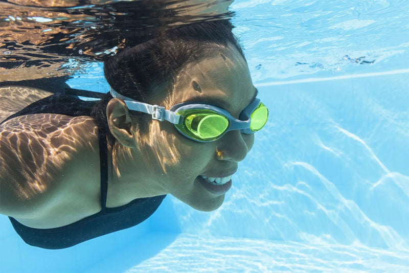 Adult Swimming Goggles Yellow by salelink.co.nz