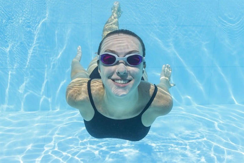 Adult Swimming Goggles Pink by salelink.co.nz