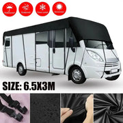 210D Black RV & Motorhome Roof Protective Cover by Habicare