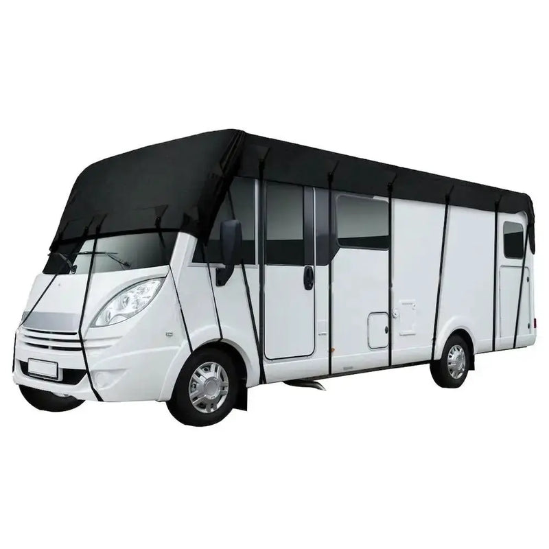 210D Black RV & Motorhome Roof Protective Cover by Habicare