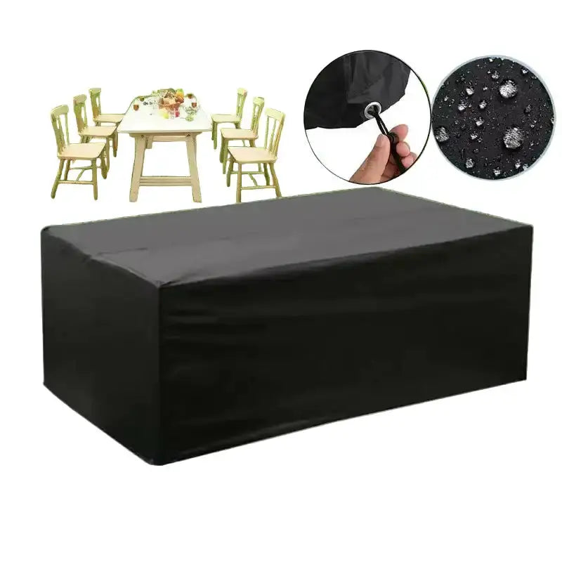 210D Oxford Waterproof Garden Table Cover – UV & Windproof (different sizes available) by Habicare