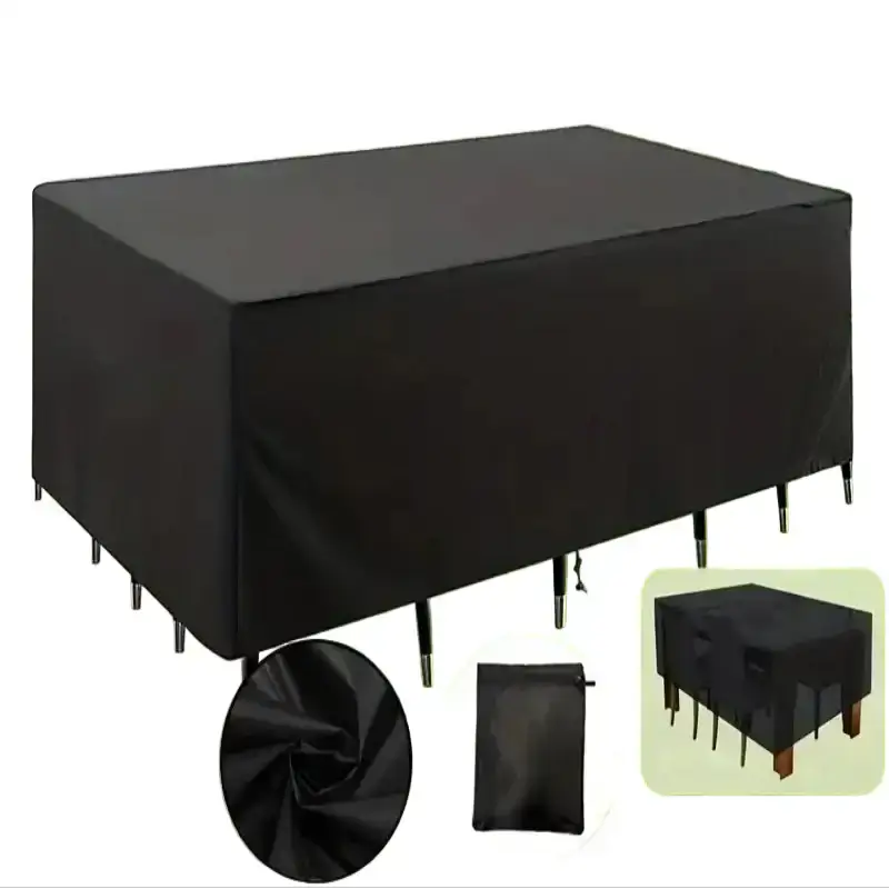 210D Oxford Waterproof Garden Table Cover – UV & Windproof (different sizes available) by Habicare