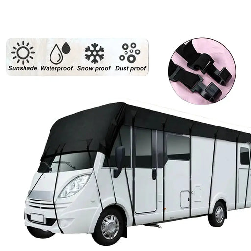 210D Waterproof RV Roof Cover Tarpaulin Sunshade (different sizes available) by Habicare