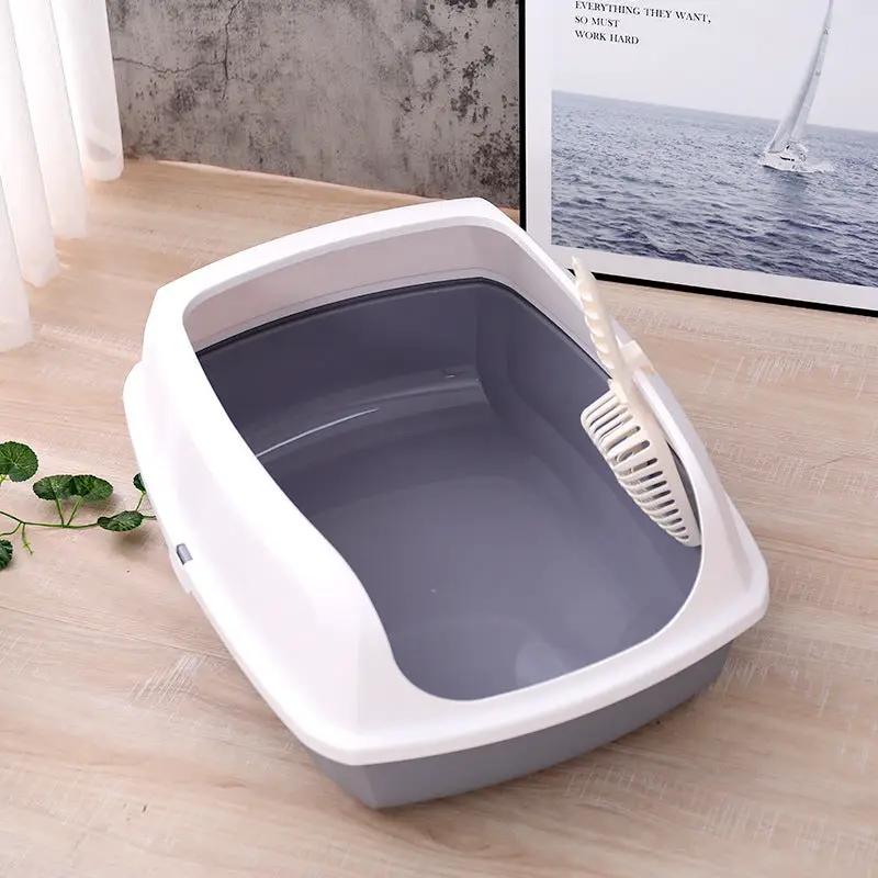 Cat Kitty Litter Tray with Scoop by dealonline.co.nz