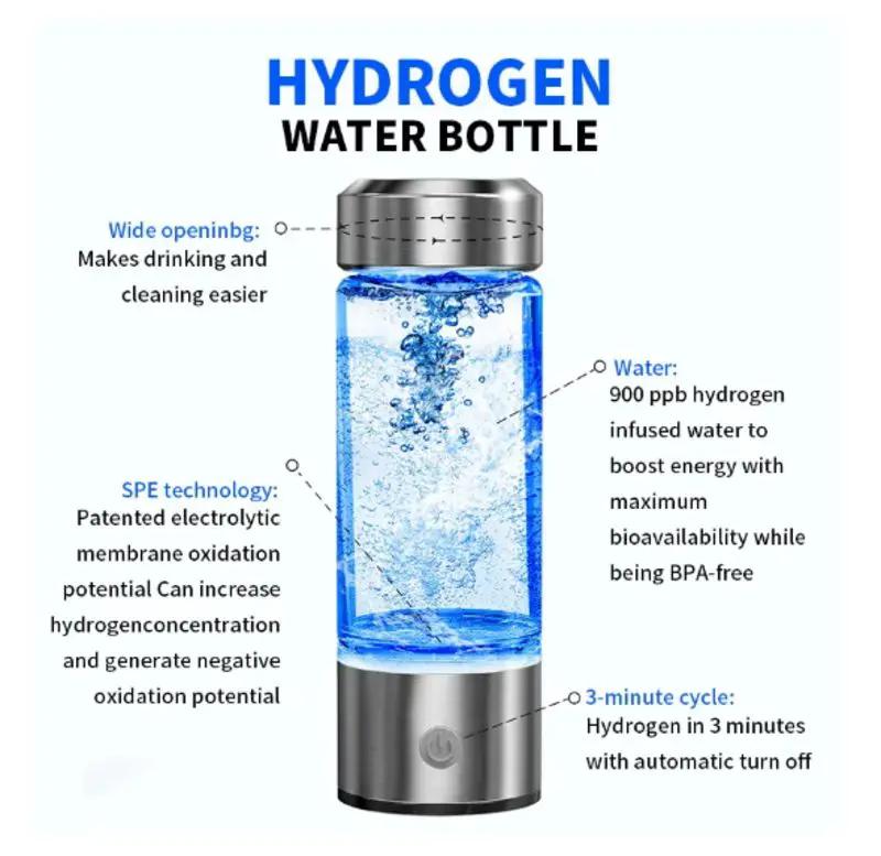 Hydrogen Water Generator Bottle by salelink.co.nz