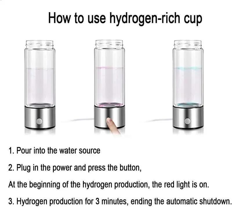Hydrogen Water Generator Bottle by salelink.co.nz