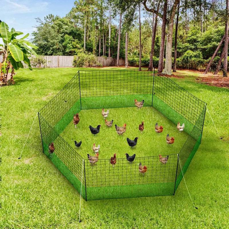 Poultry Chicken Netting Fence Fencing 1.25*24M by salelink.co.nz
